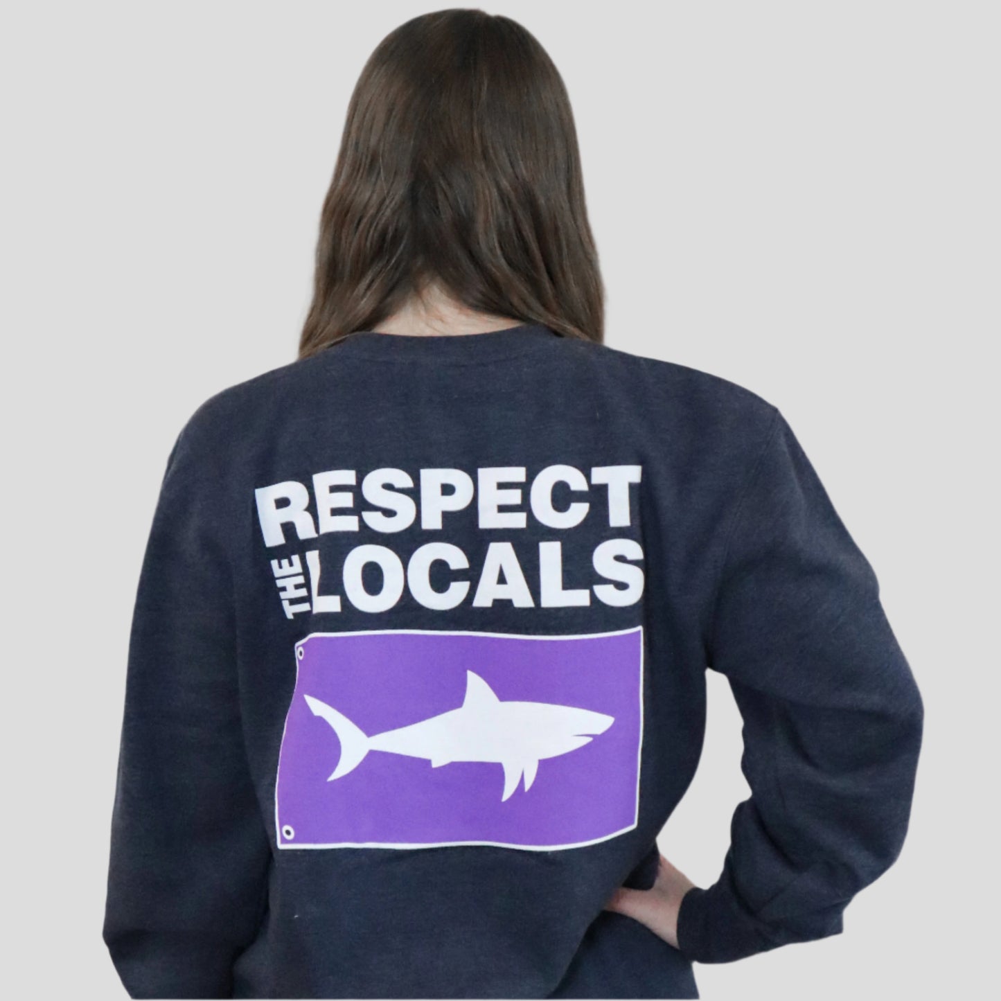Shark Flag Crewneck Sweatshirt