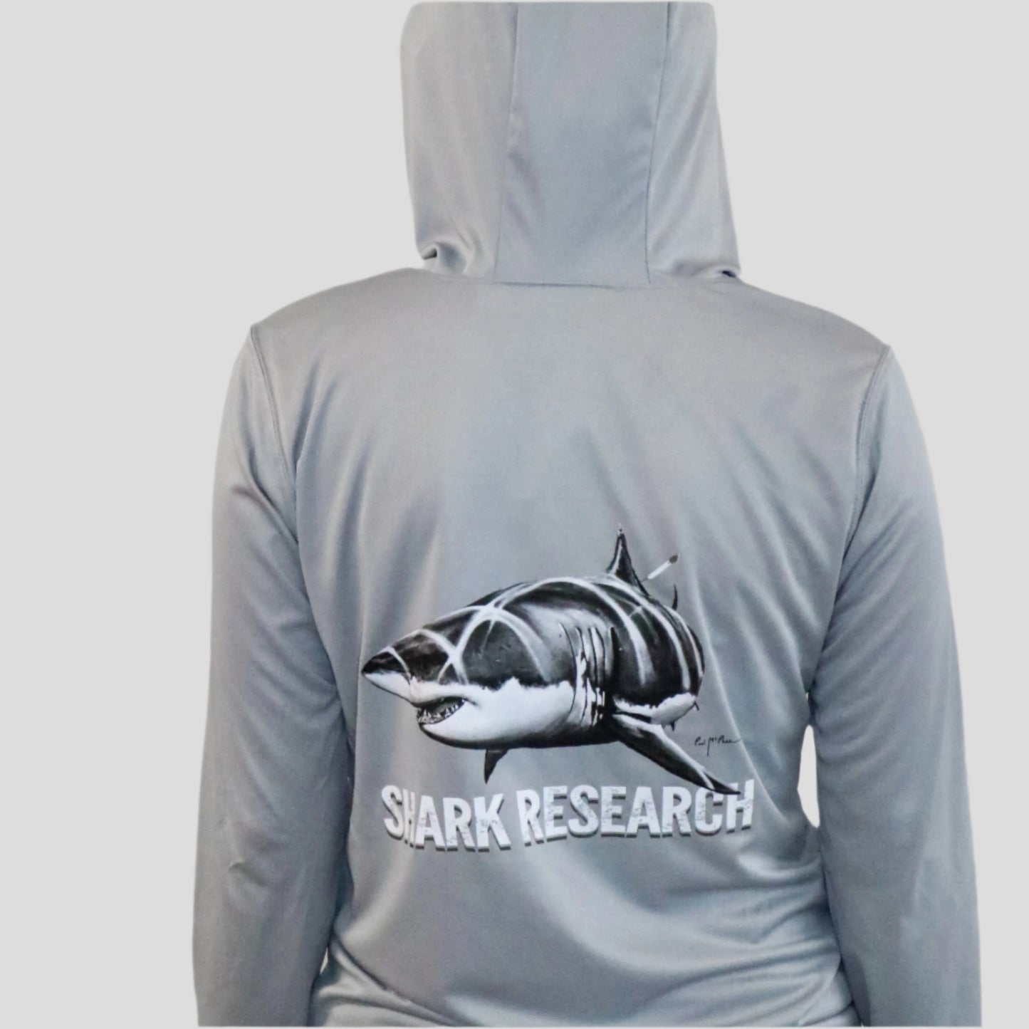 Shark Research Hooded Long Sleeve Sunshirt