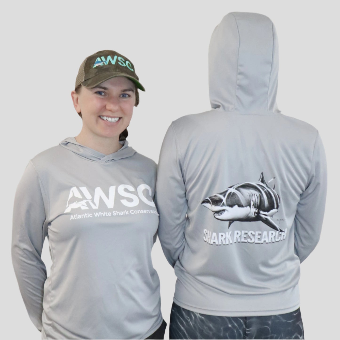 Shark Research Hooded Long Sleeve Sunshirt