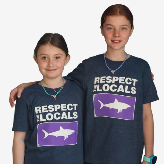 Youth Shark Flag Short Sleeve