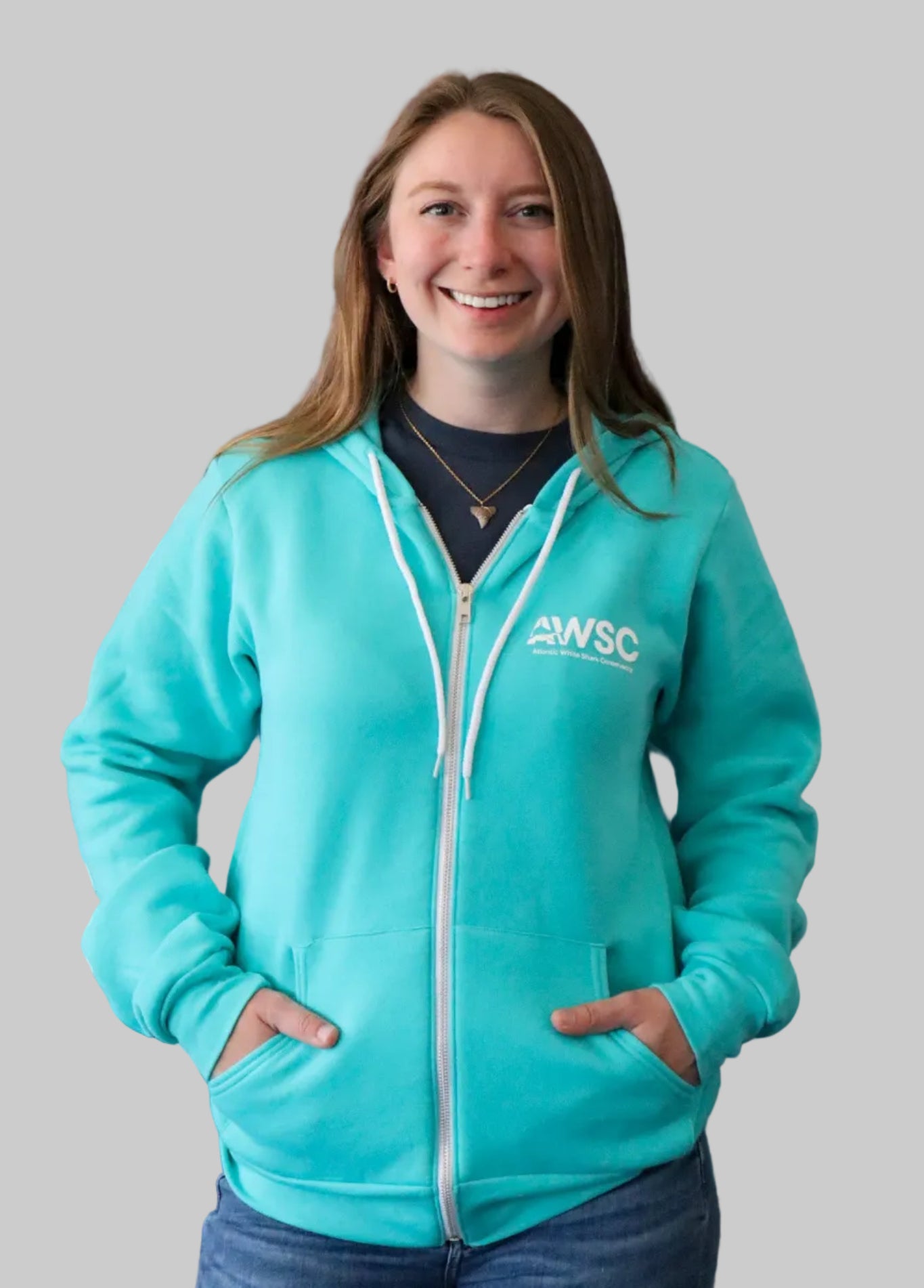 Shark Flag Full-Zip Hoodie