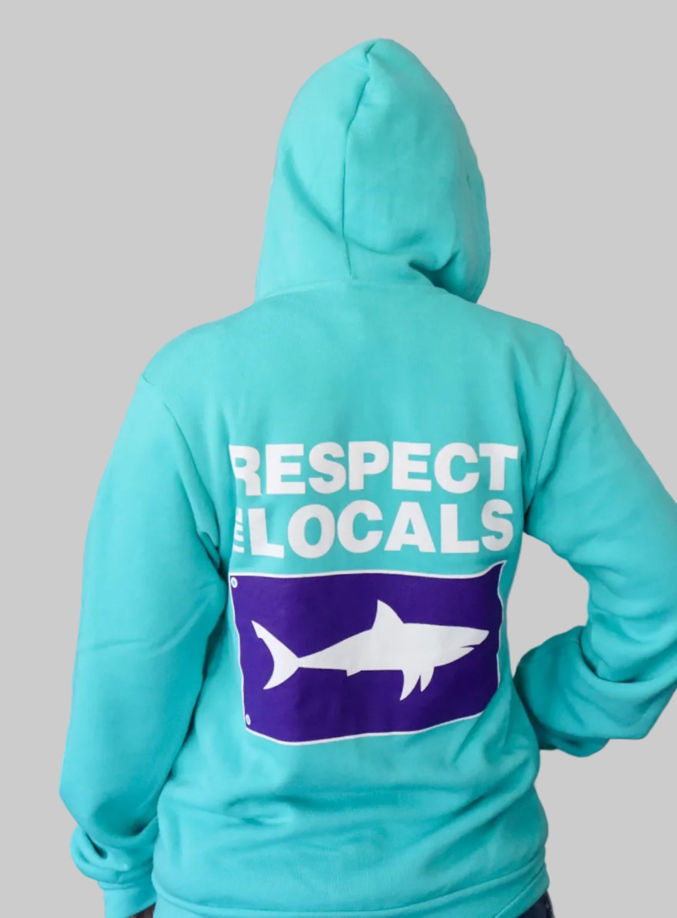 Shark Flag Full-Zip Hoodie