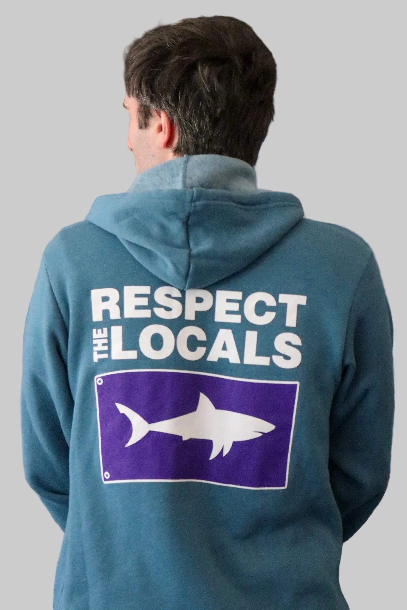 Shark Flag Full-Zip Hoodie