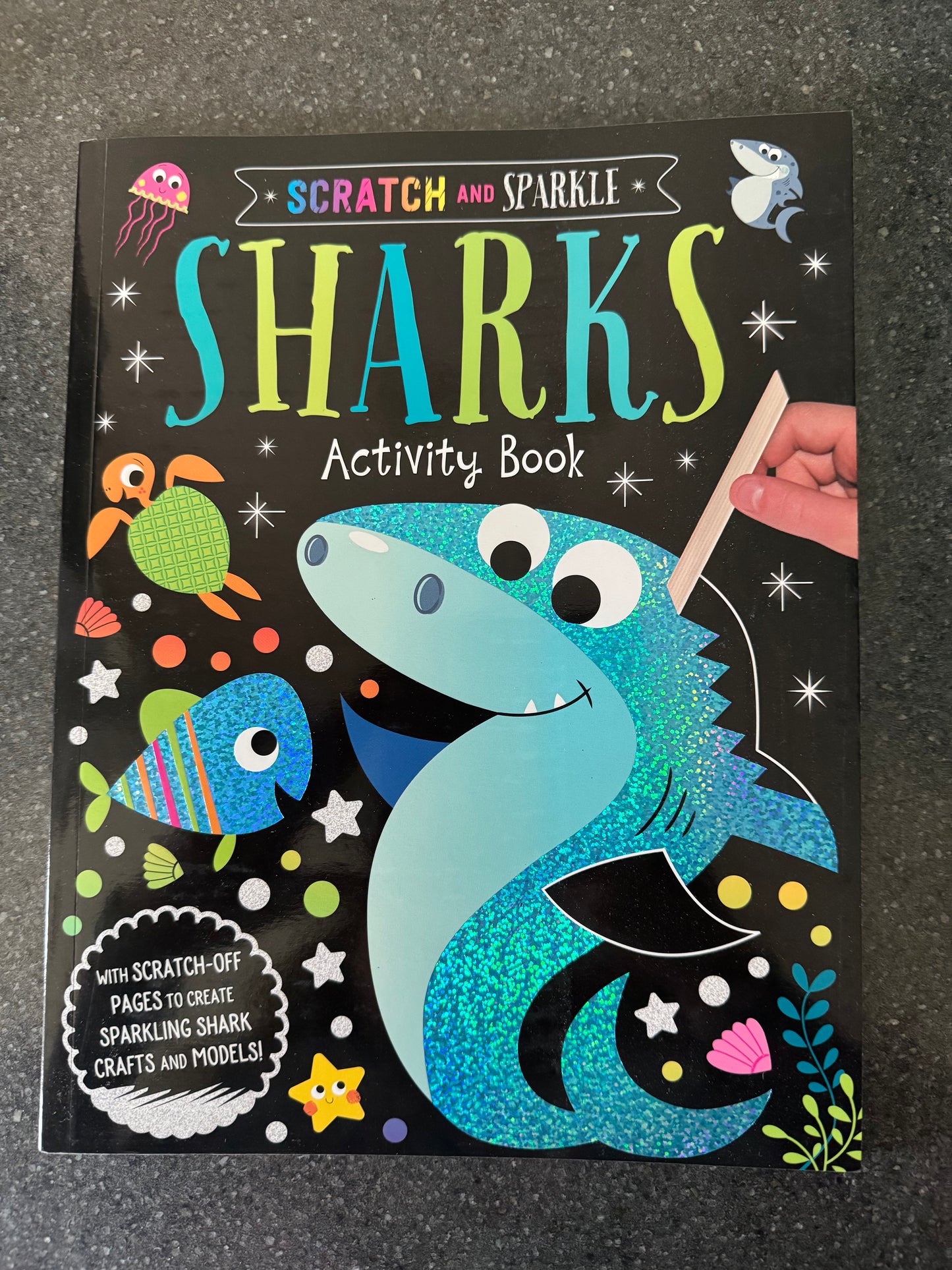 Scratch & Sparkle Sharks