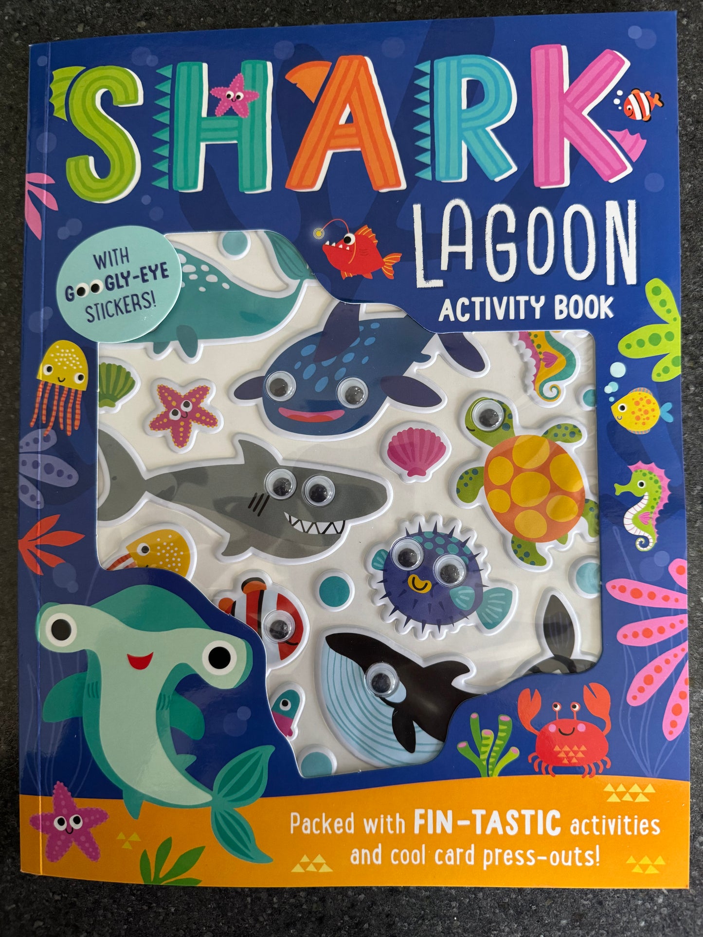 Shark Lagoon Coloring Book