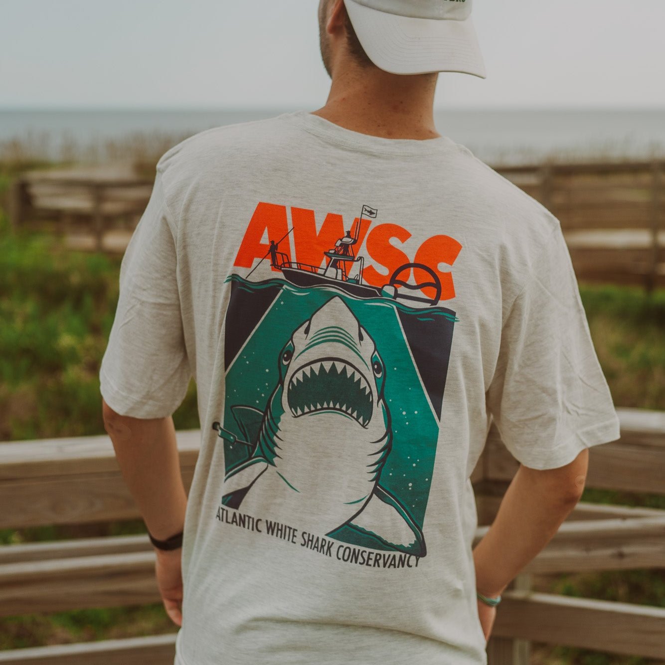 CC X AWSC Shark Research Tee