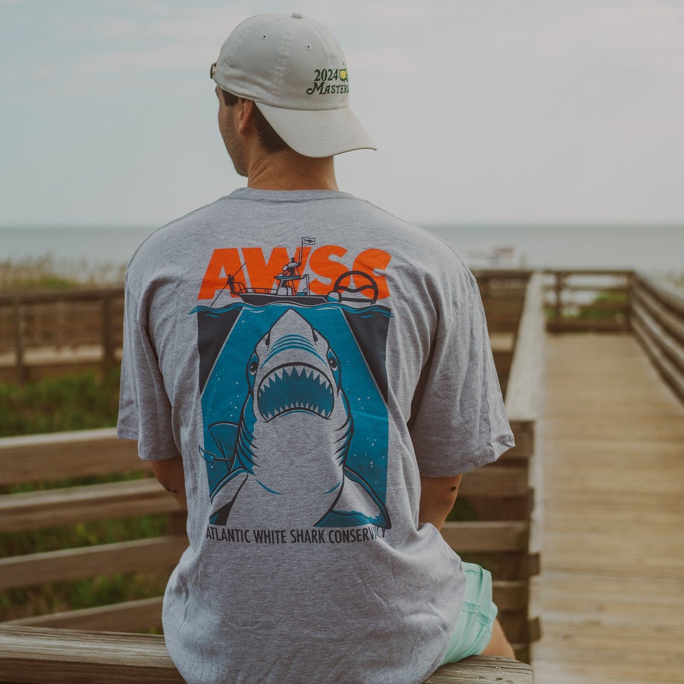 CC X AWSC Shark Research Tee