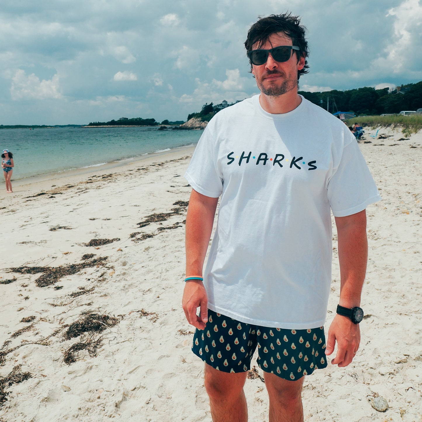 CC x AWSC Sharks Are Friends Tee